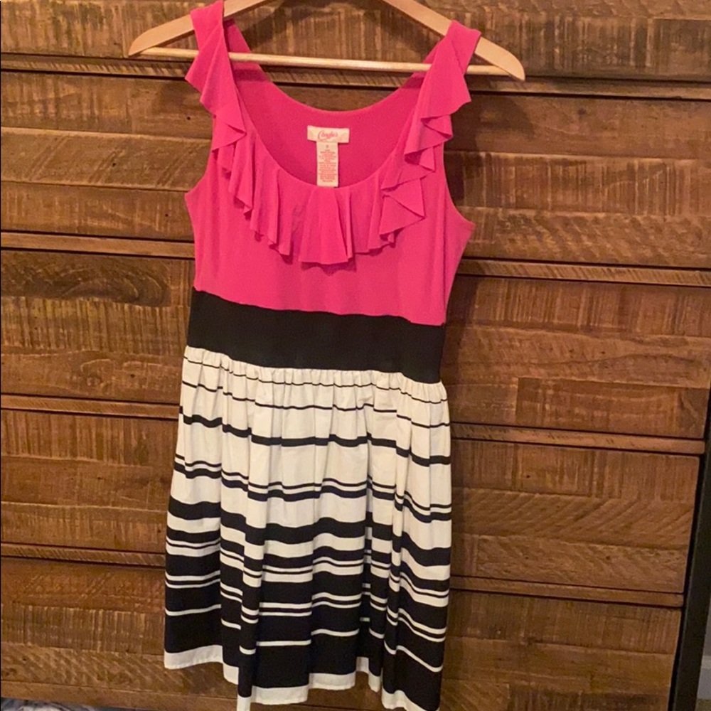 bright pink Candies dress